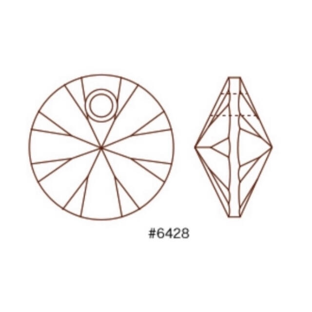 Swarovski Taşlı 6428 Xilion Küpe - JanJan